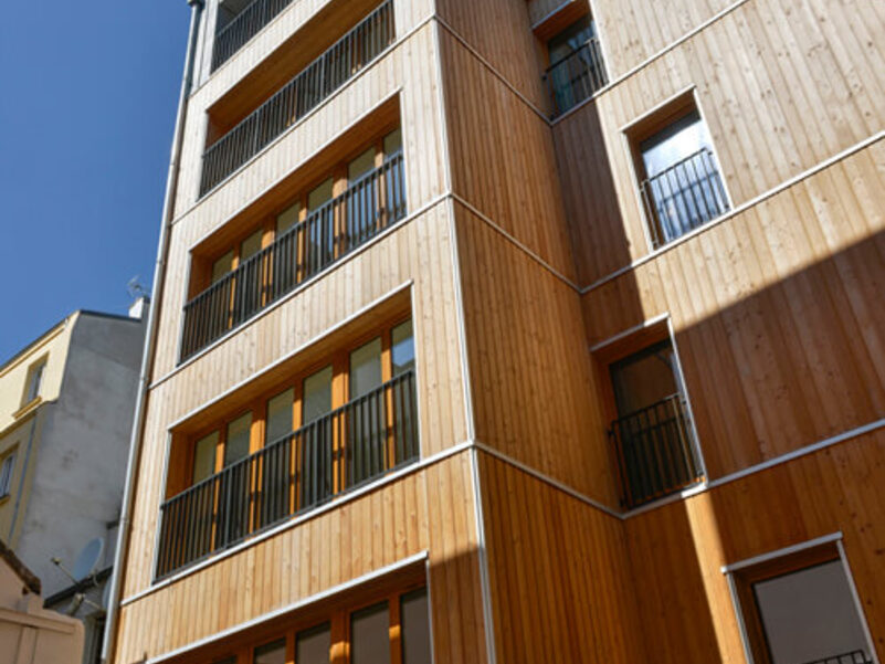 Myrha hempcrete project in Paris, France